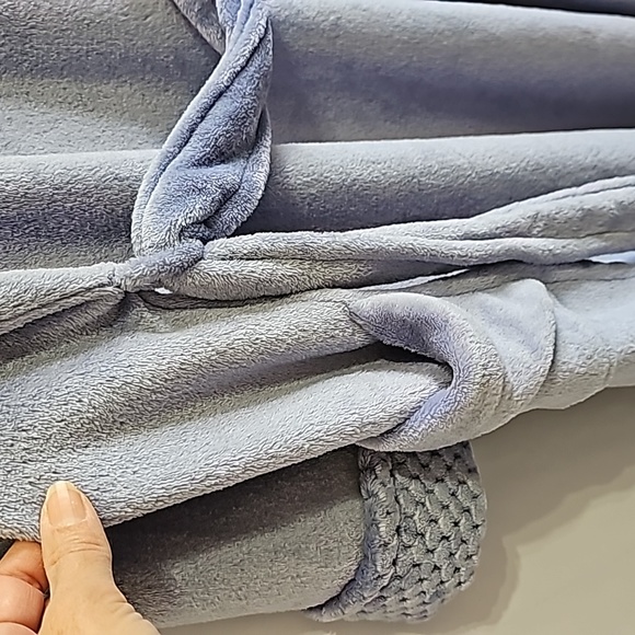 Robe Long Plush Belted Carole Hochman XL - Picture 9 of 10